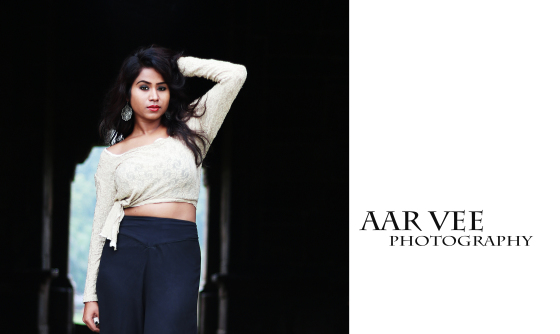 outdoor model shoot