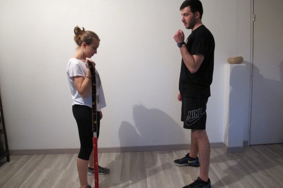 Travail pour les Biceps avec Elastiband