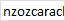 Nzoz Carachow