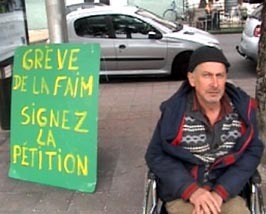 performance grève de la faim