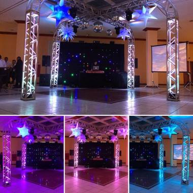 Drix Eventos - Djs, Som, Luz -  Estrutura em X para Casamentos, Aniversários e Formaturas em Sao Jose dos Campos, Vale do Paraíba e Litoral Norte