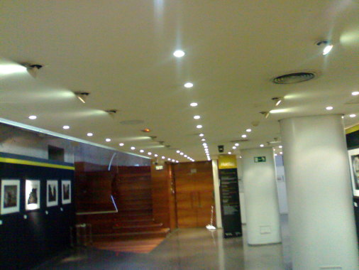 Instalación alumbrado, centro cultural