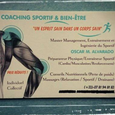 Coach Personnel , Suivi Nutritionnel Et Massages