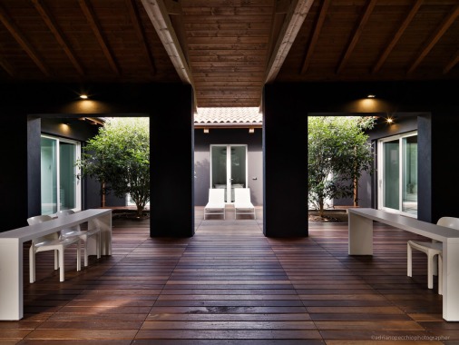Lo studio Lombardi e Grana Architetti- Entrata