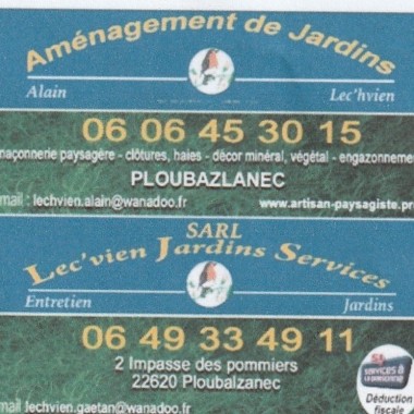 Alain Lec'Hvien - Paysagiste