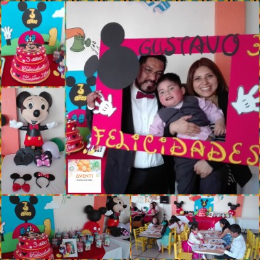 Fiesta temática Mickey Mouse en Pachuca Hidalgo