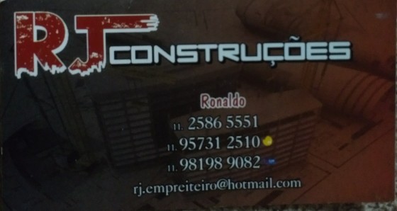 Rj  Construção E Acabamento Em Geral