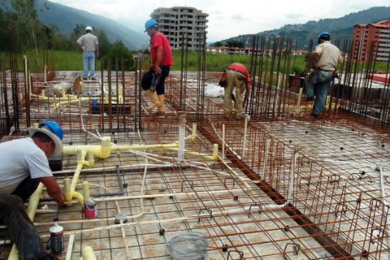Plomeria y estructura en concreto