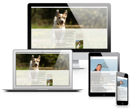 Webseiten-Gestaltung für Michael Kronenberg - Hundetrainer. http://www.michael-kronenberg.de