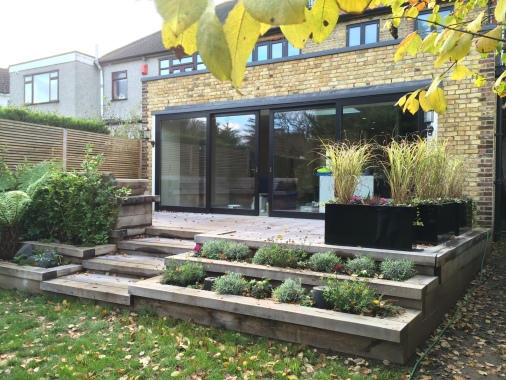 Rear extension project in Bexley