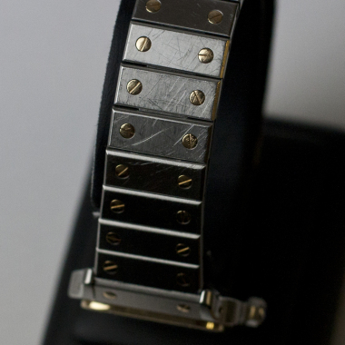Cartier Santos - before polishing