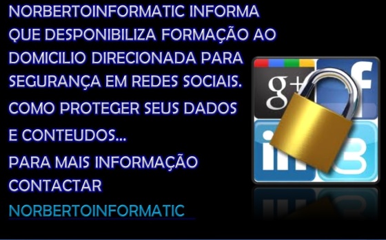 FORMAÇÃO -
UTIZAÇÃO DE REDES SOCIAIS E CONFIGURAÇÕES DE SEGURANÇA