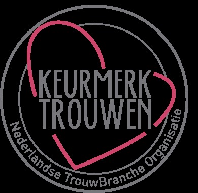 Sinds 205 hebben wij het keurmerk Trouwen