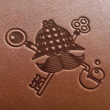 Création du logo Sherlock Holmes d'un escape game