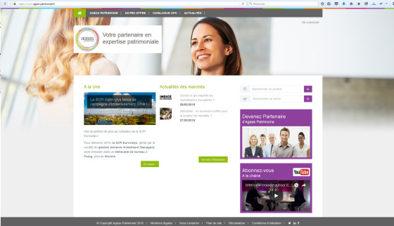 Extranet du Groupe Ageas Patrimoine