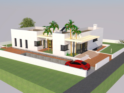 Vivienda unifamiliar en Alfaz del Pi