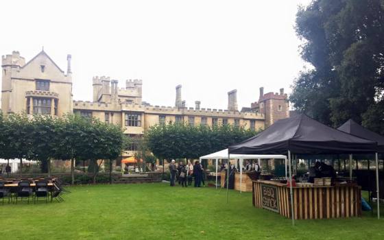 The Lambeth Palace in London creates an amazing backdrop to a Fabulous BBQ