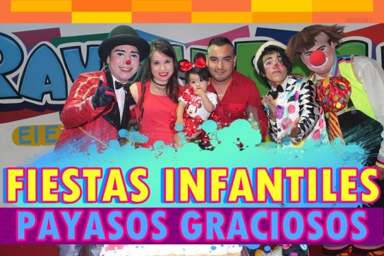 Payasos comicos y modermos, promovemos la risa y valores familiares, no manejamos el doble sentido ni lenguaje obseno, espectaculo tipo circo!