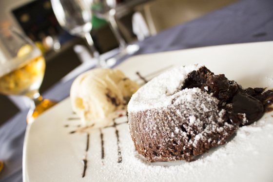 Fondue de Chocolate en Leal Restaurante