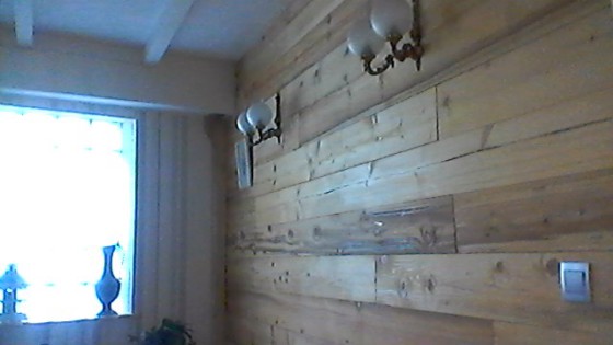 mur en chablis ce qui a permis de poser une isolation
