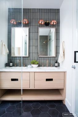 Création chambre parentale avec espace bains