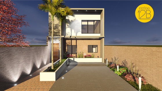 Projeto de casa até 100m² em Indaiatuba - SP
