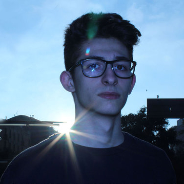 Sunset behind you
