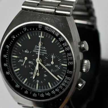Omega Speedmaster vintage - before polishing