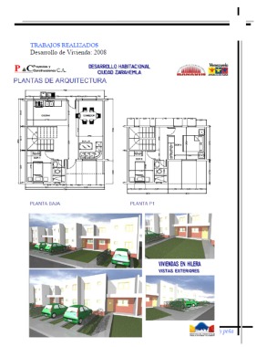 Desarrollo de Viviendas Apareadas 