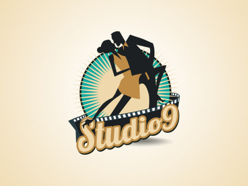 Identité visuelle de l'école de danse "Studio 9"