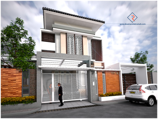 Rumah tinggal contemporer minimalis
