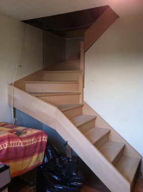 Réalisation d'escaliers