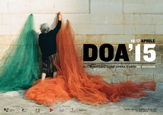 Manifesto per la Terza Edizione Documentario come Opera d'arte, ABABO.