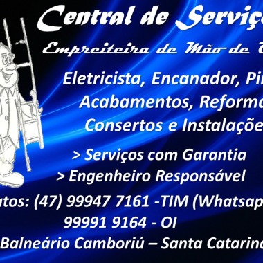 Central De Serviços - Empreiteira De Mão De Obra