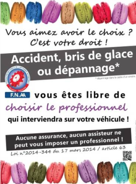 Libre choix du réparateur.