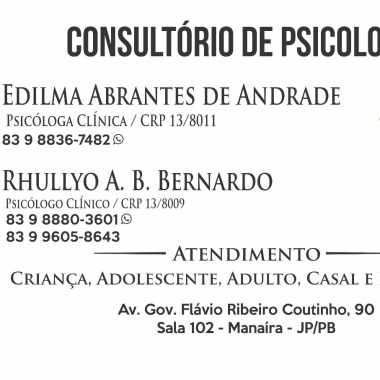 Consultório De Psicologia