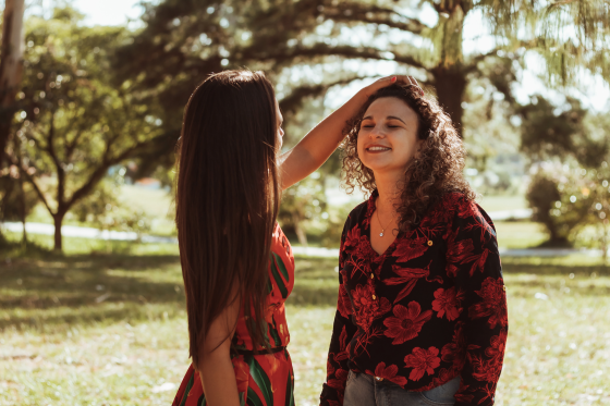 Mãe e filha: Amanda e Andressa