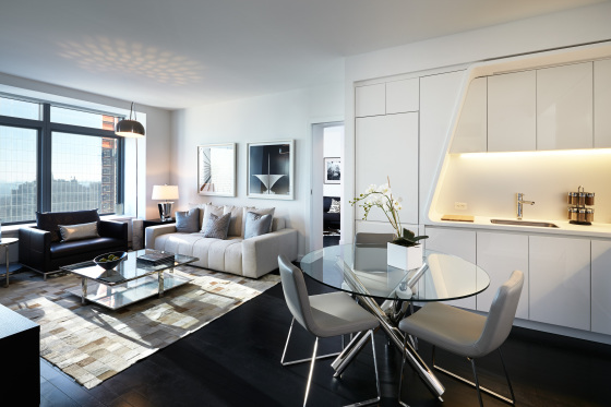 W residency hotel, New York City, appartement. 2013