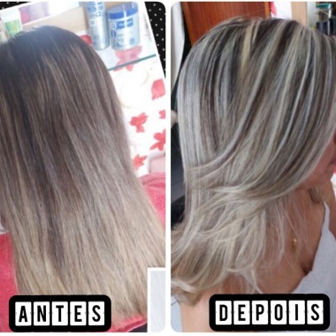 Antes e depois. Resultado satisfatório.