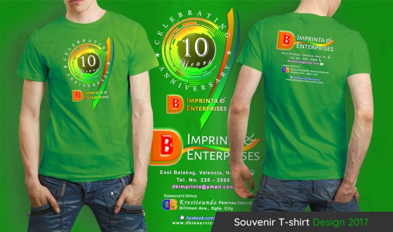 Souvenir T-shirt Design 2017