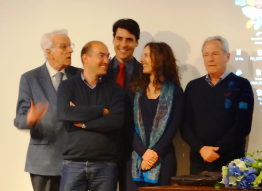 Num congresso com o reconhecido médico Prof. Doutor Daniel Serrão.