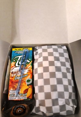 empaque en caja de la casa