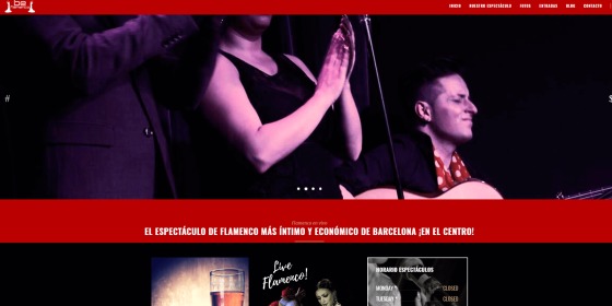 Web espectáculo flamenco