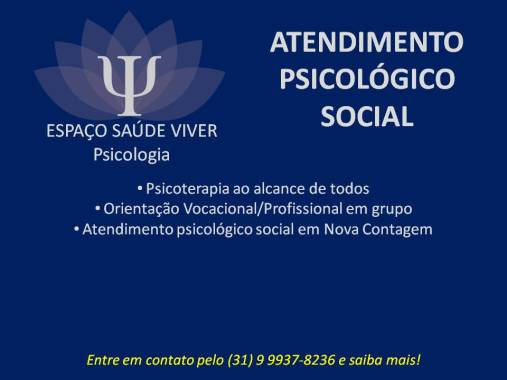 ATENDIMENTO PSICOLÓGICO SOCIAL
