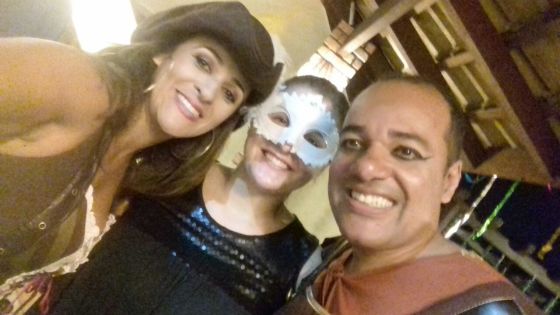 Festa de carnaval a fantasia