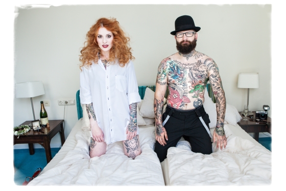 Tattoo Love Wedding Shooting