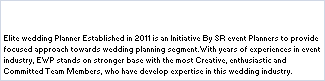 Elite Wedding Planner