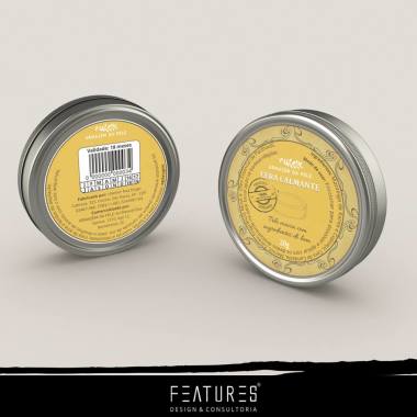 Case de sucesso Features: Identidade visual desenvolvida para linha de cosméticos da loja Armazém da Pele 