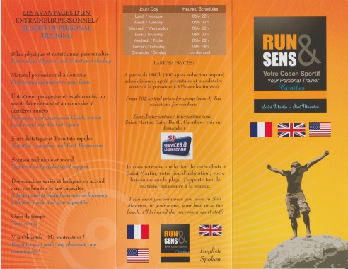 Flyer Coaching à domicile verso