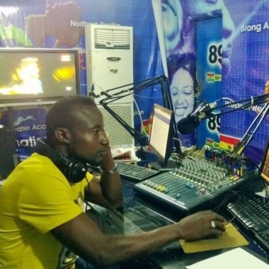 DJ Dela dee at prime fm 89.1 gh power in africa, ghana